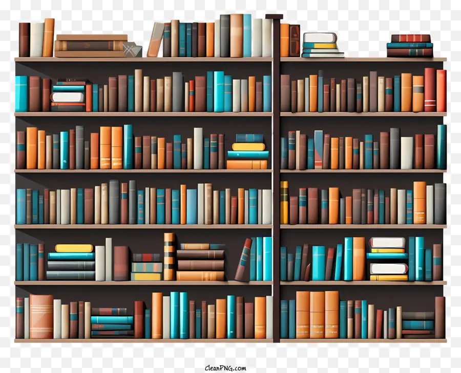 Bibliothèque，Livres PNG