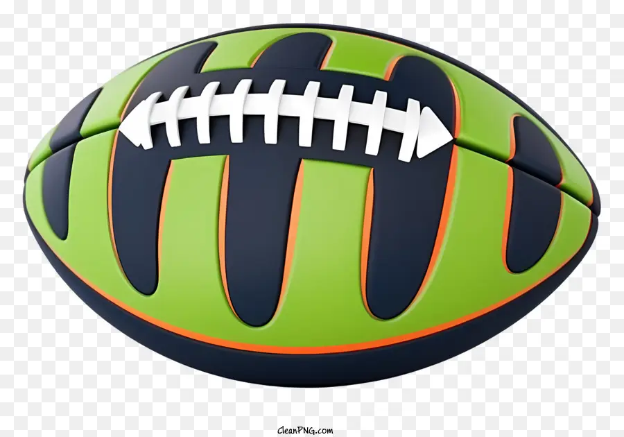 Football，Football Vert Et Bleu PNG