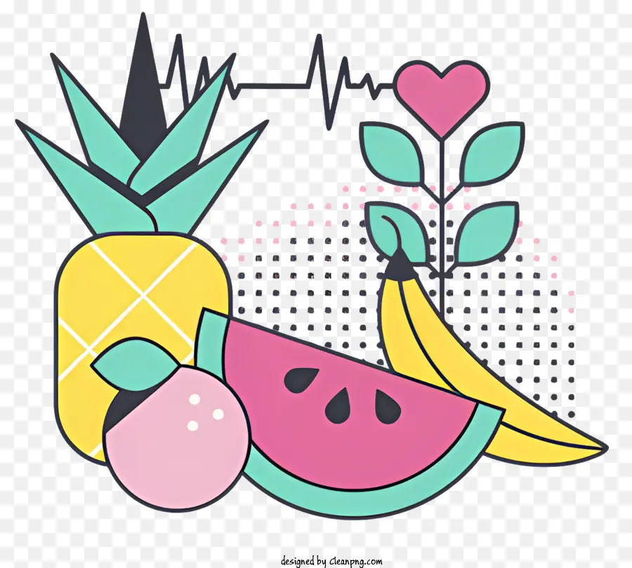 Nourriture De Dessin Animé，Fruits PNG