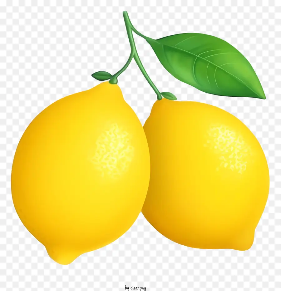 Citrons，Fruits Jaunes PNG