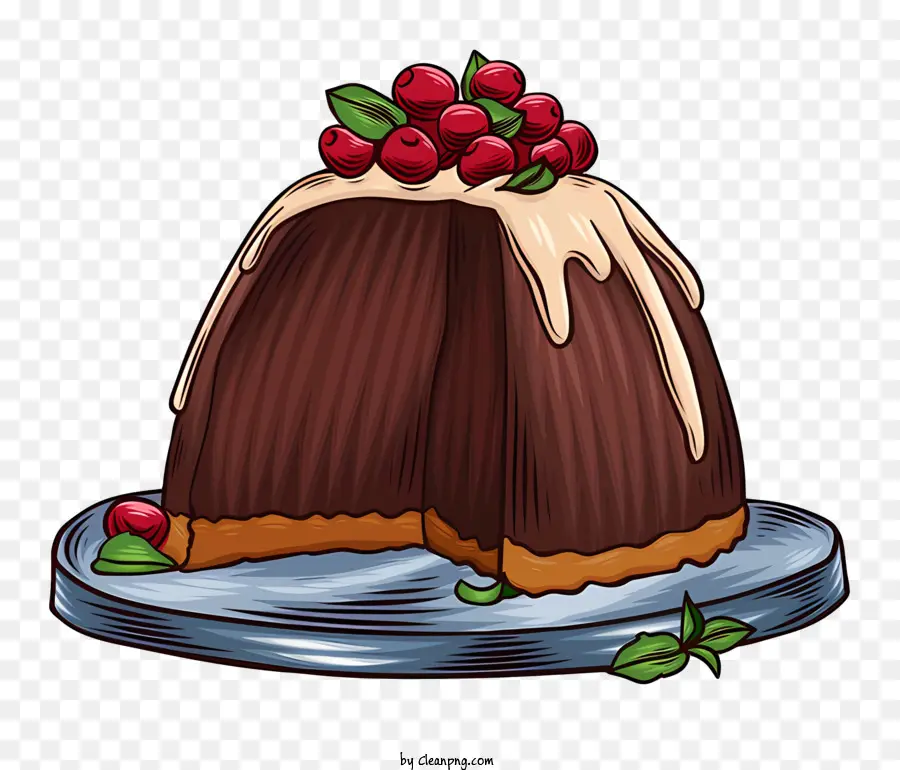 Gâteau Au Fondant Au Chocolat，Pudding Au Chocolat PNG