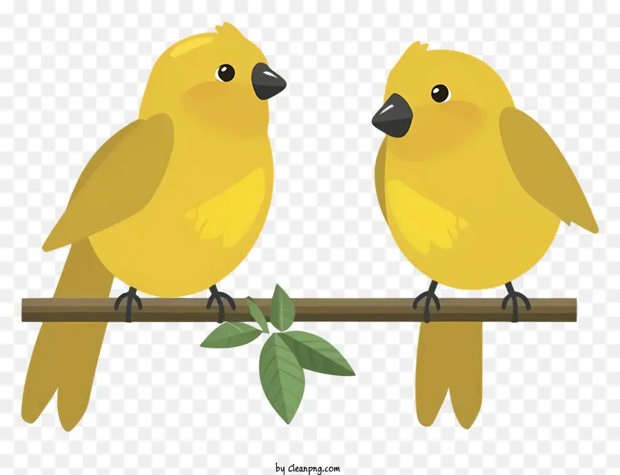 Oiseaux Jaunes，Oiseaux PNG