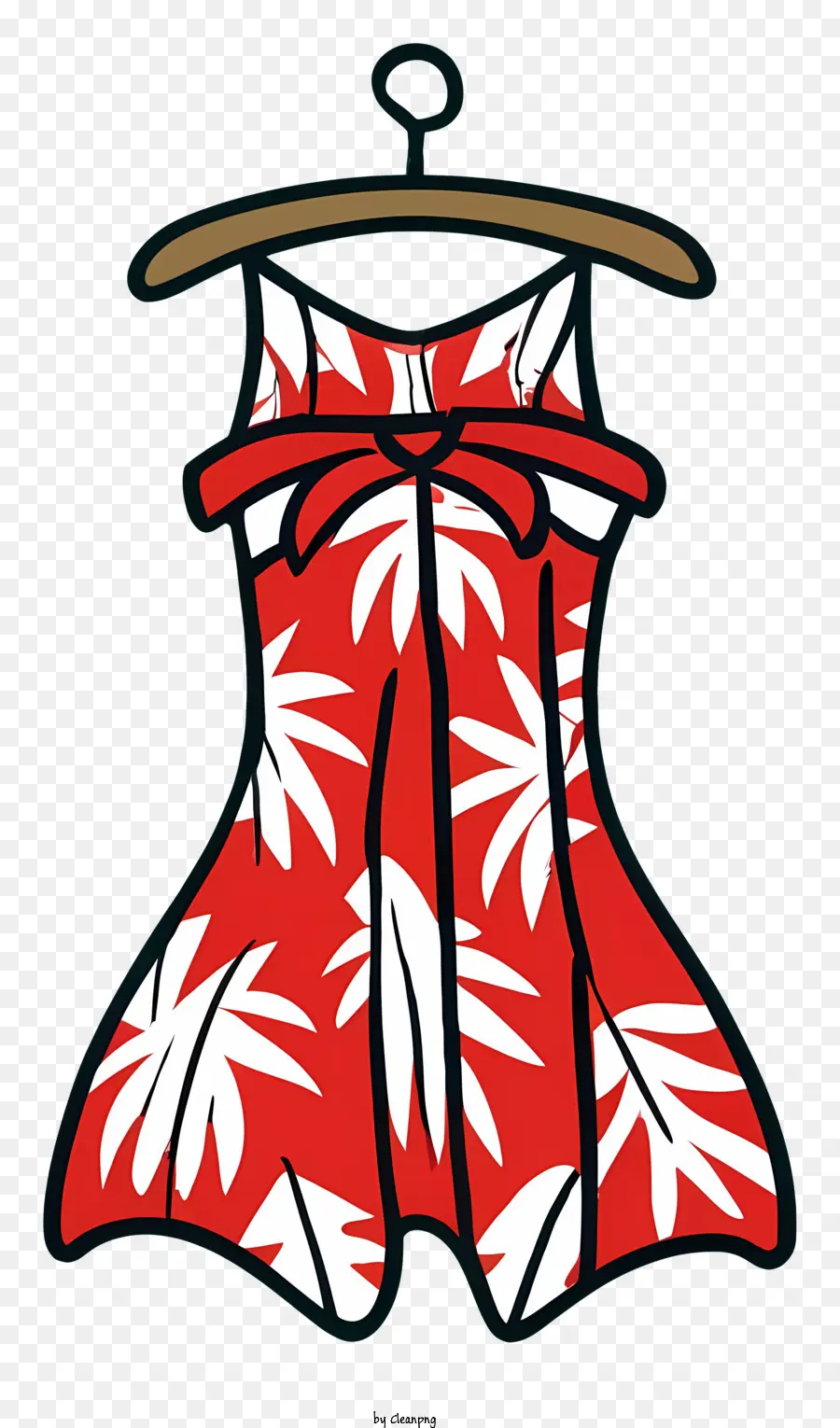 Robe à Imprimé Fleuri，Robe PNG