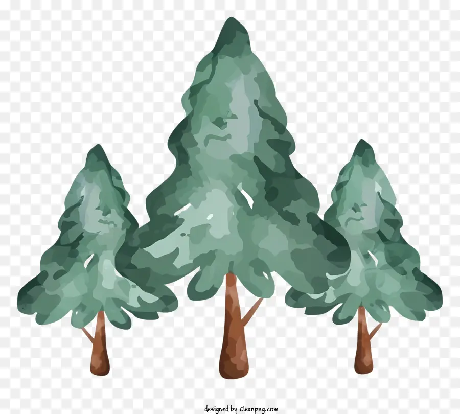 Arbres Verts，Arbres PNG