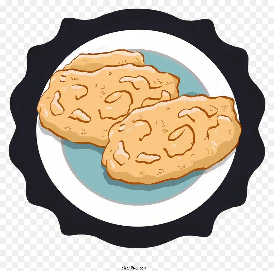 Poulet Frit，Cookies PNG