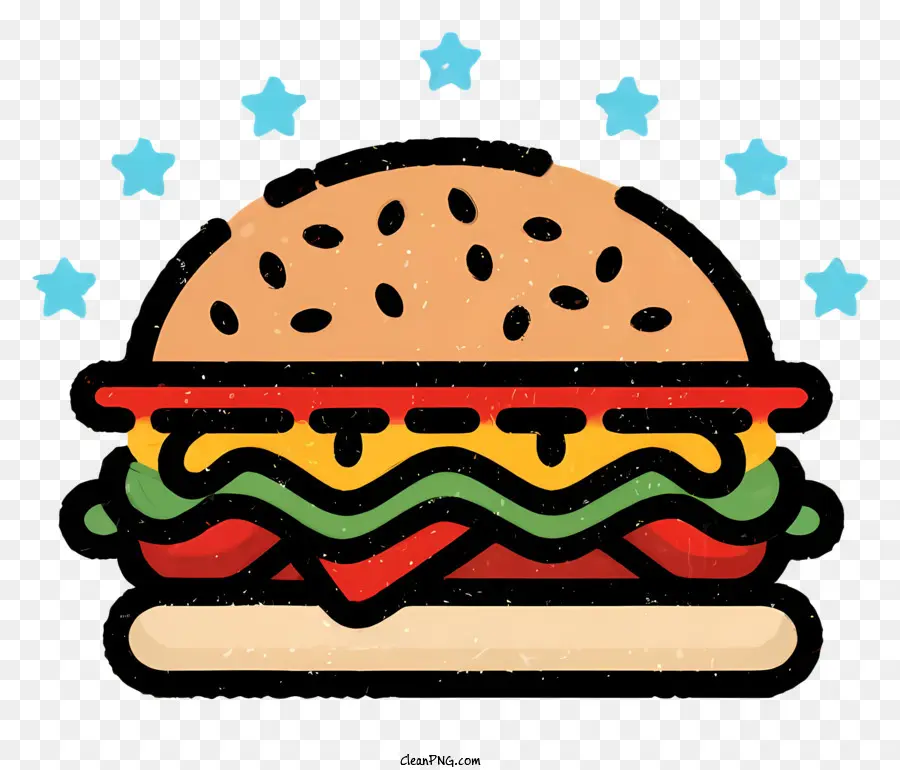 Hamburger，Fromage PNG