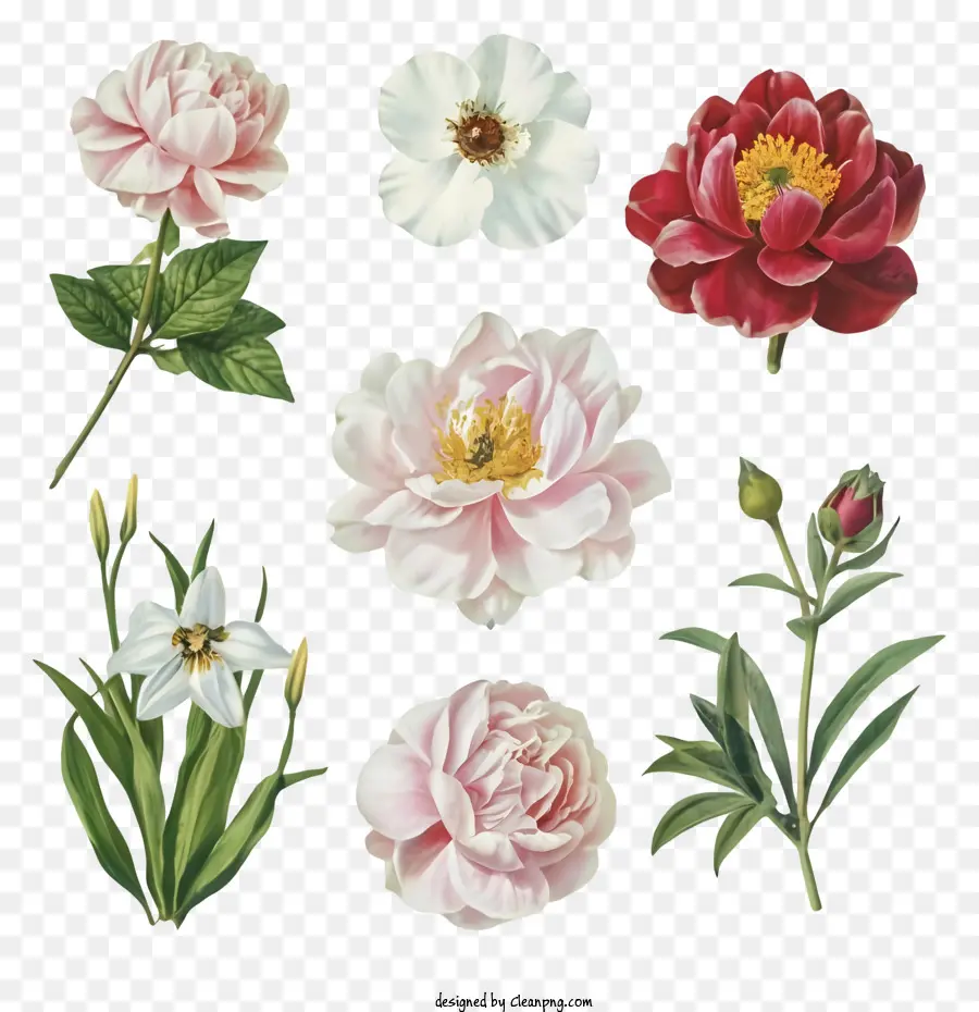 Fleurs，Plantes PNG