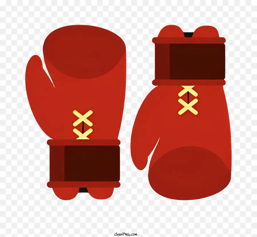 Gants De Boxe Rouges，Mitaines PNG