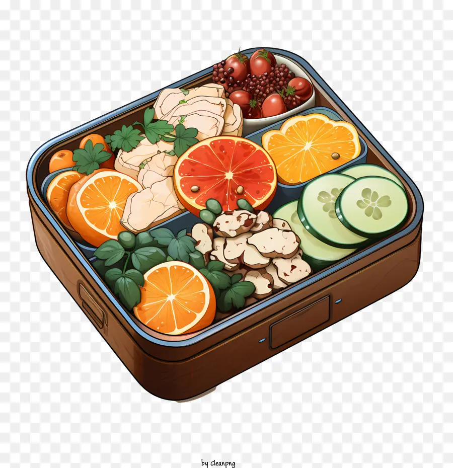 Boîte à Bento，Déjeuner PNG