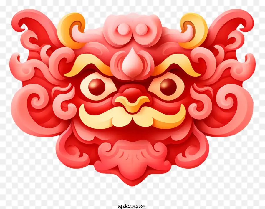 Nouvel An Chinois，Masque PNG