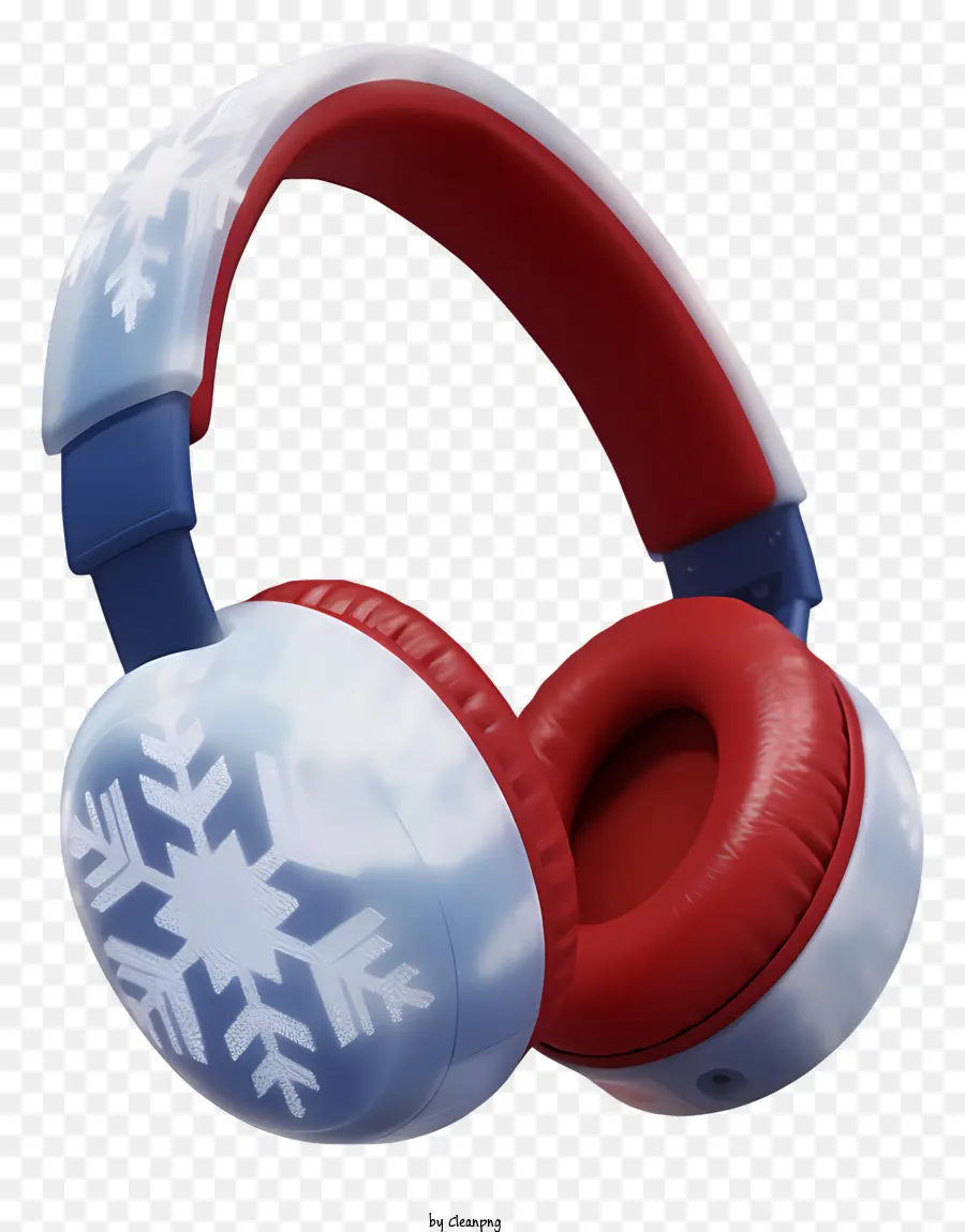 Cache Oreilles De Noël 3d Réaliste，Casque D'hiver PNG