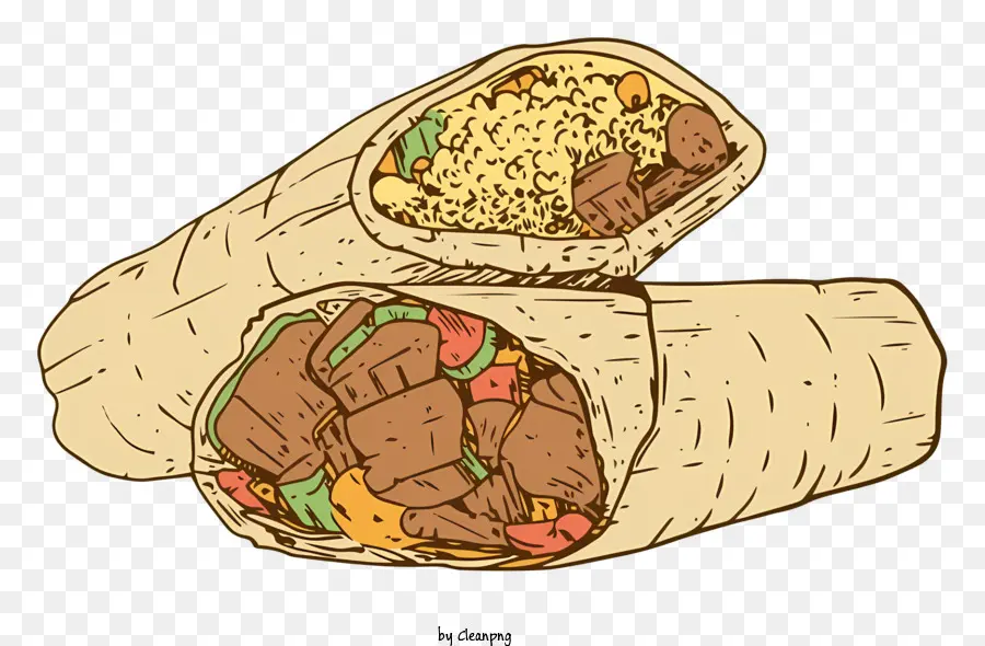 Tacos，Burritos PNG