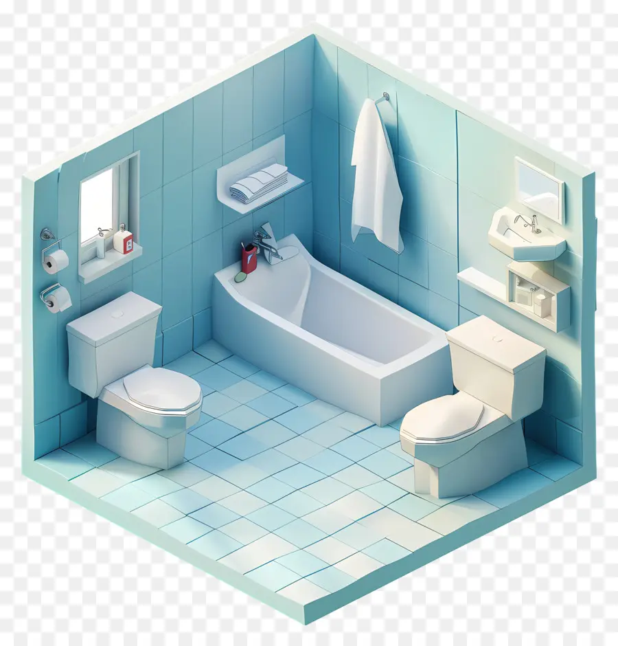 Toilettes，Salle De Bain PNG