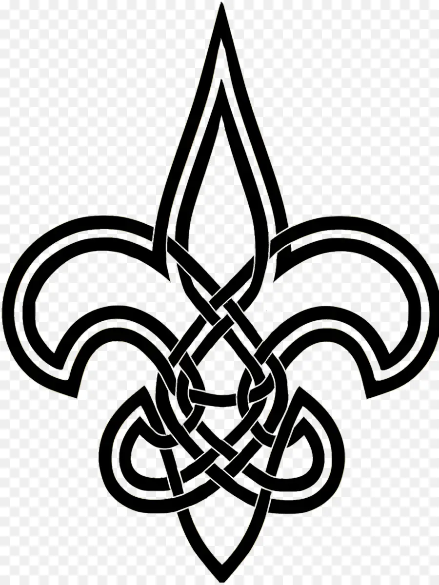 Logo Des Saints De La Nouvelle Orléans，Fleur De Lys PNG