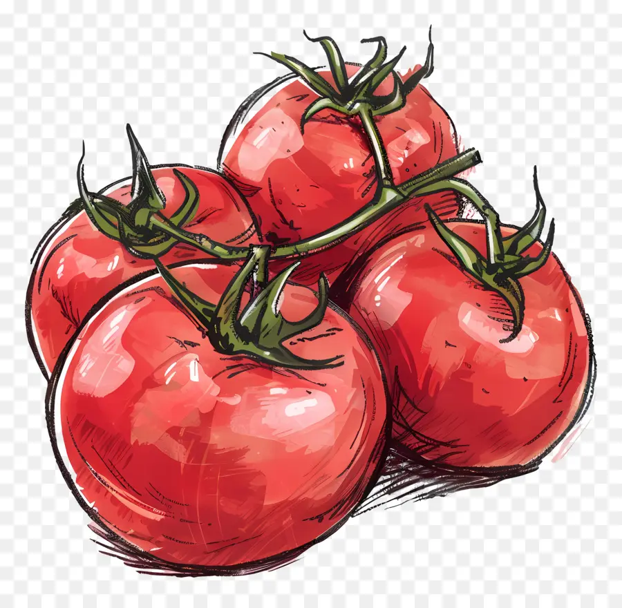 Tomate，Tomates Rouges PNG