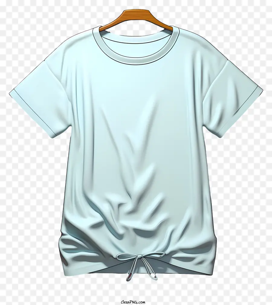 T Shirt De Style 3d Réaliste，T Shirt Blanc PNG