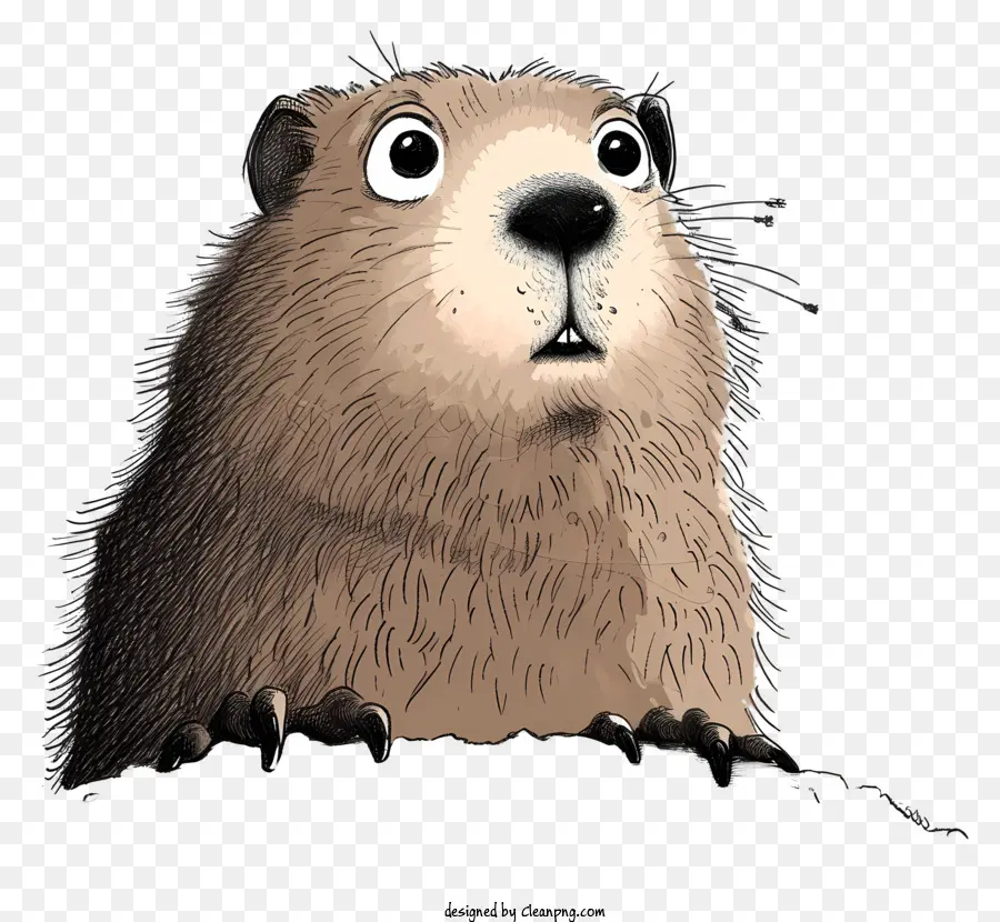 Griffonnage Marmotte，Marmotte PNG