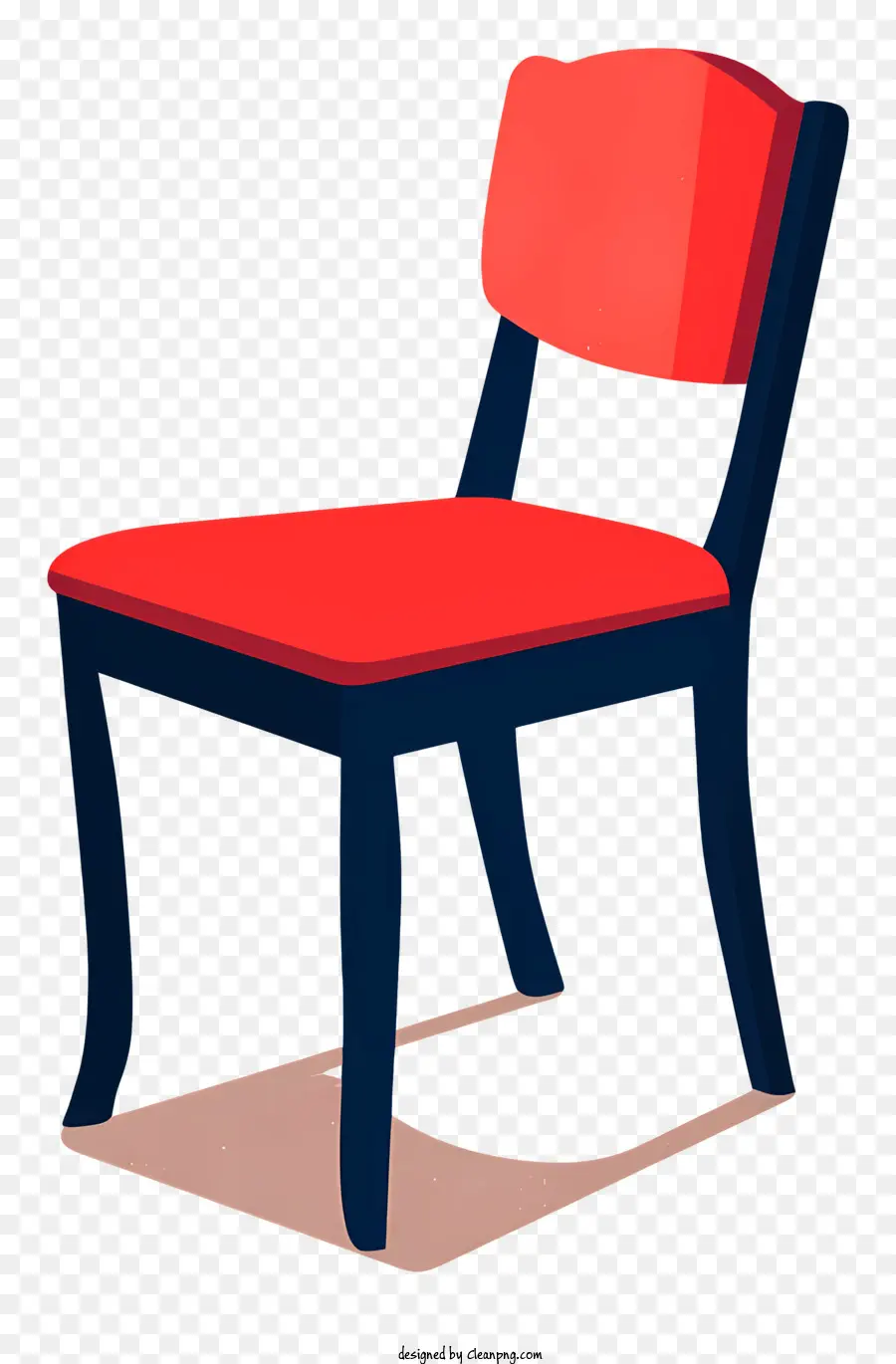 Chaise Moderne，Chaise Rouge PNG