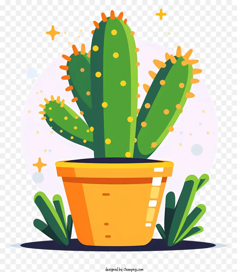 Cactus En Pot，Cactus PNG