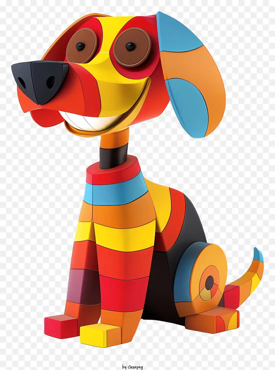 Jouet Pour Chien，Chien Coloré PNG