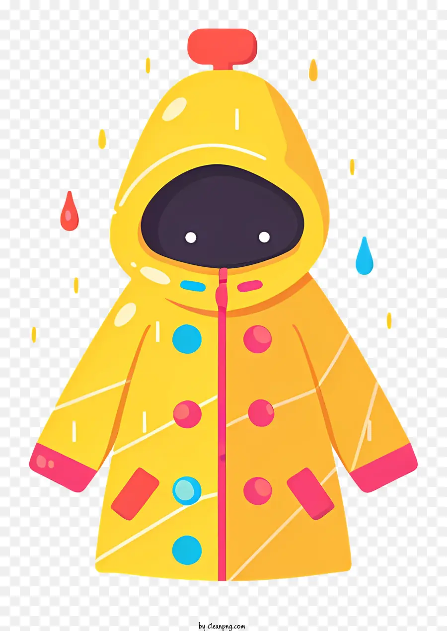 Petit Imperméable，Imperméable Jaune PNG