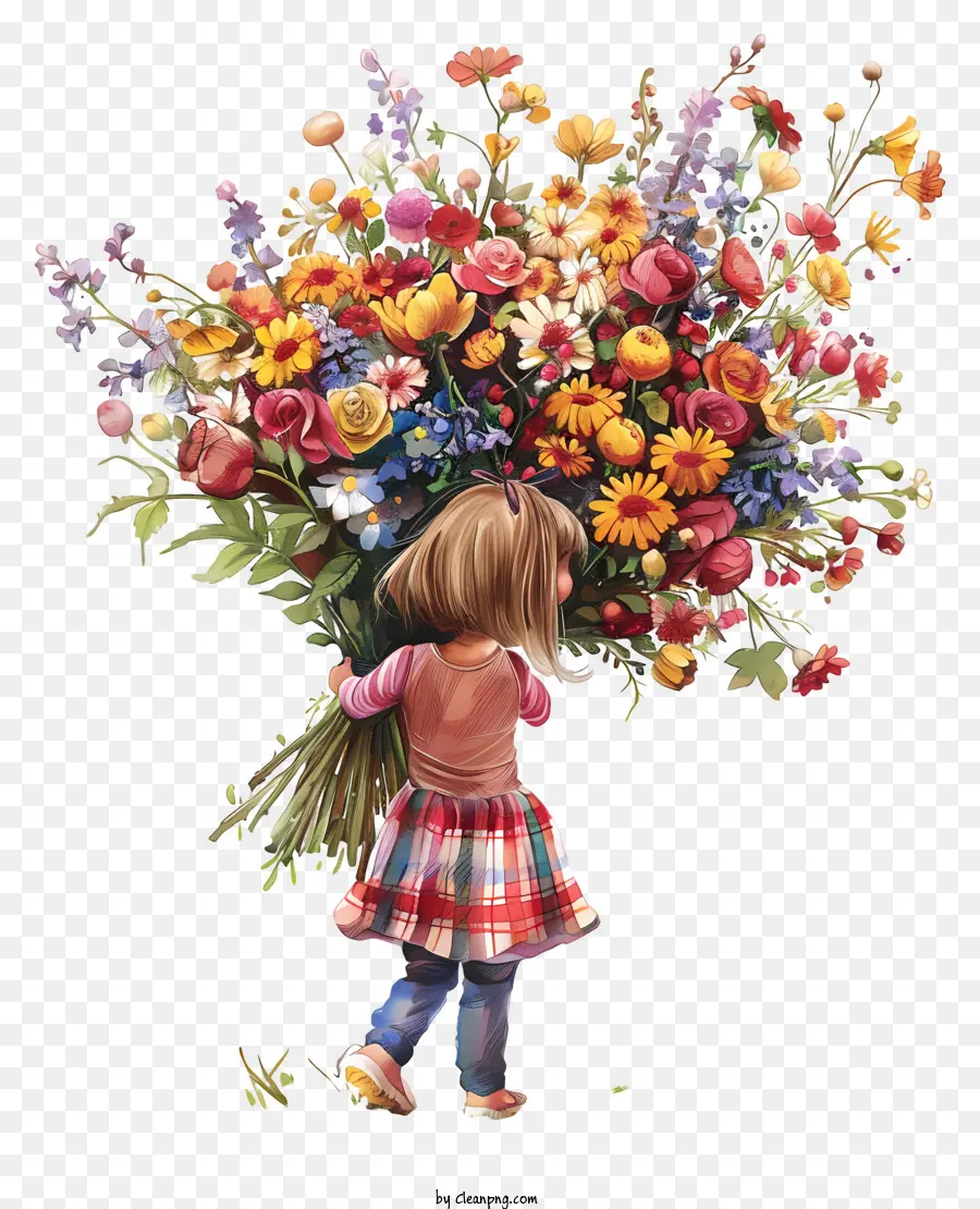 Le Printemps，Fille PNG