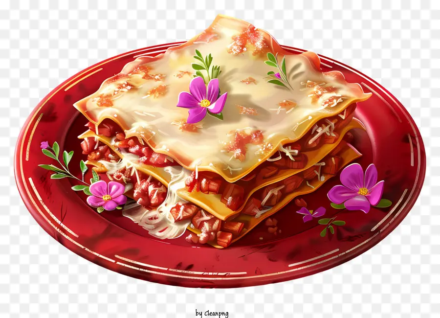 Lasagne，Plaque PNG