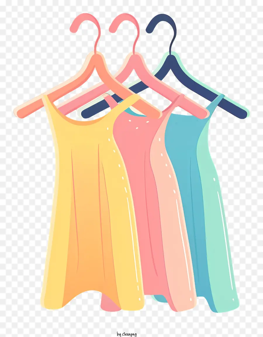 Cintre，Robes Colorées PNG