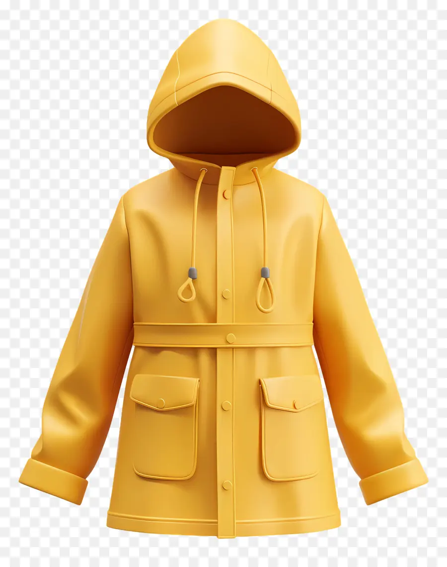 Imperméable，Imperméable Jaune PNG