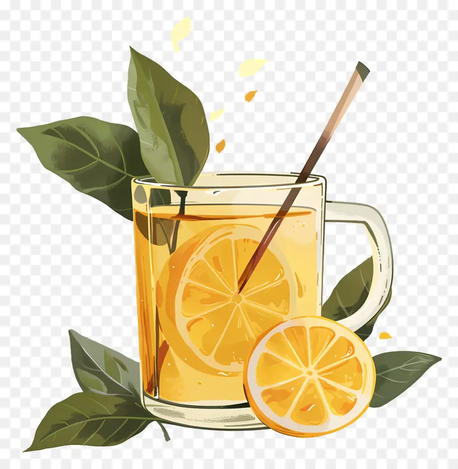 Thé Au Citron，Citron PNG