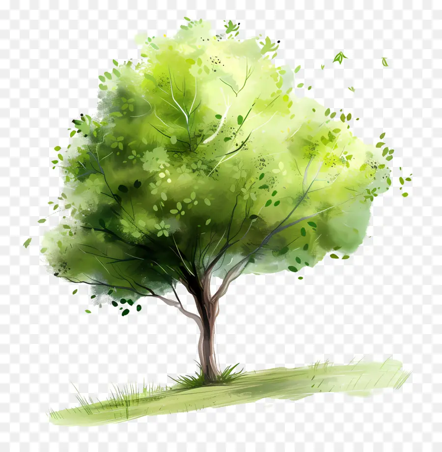 Arbre Vert，Arbre PNG