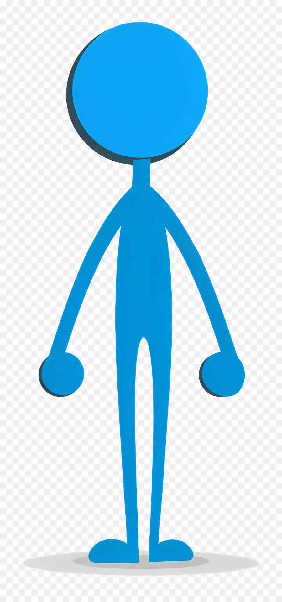 Bonhomme Allumette Bleu，Bonhomme Allumette PNG