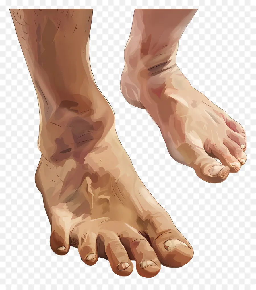 Pieds Nus，Pieds PNG