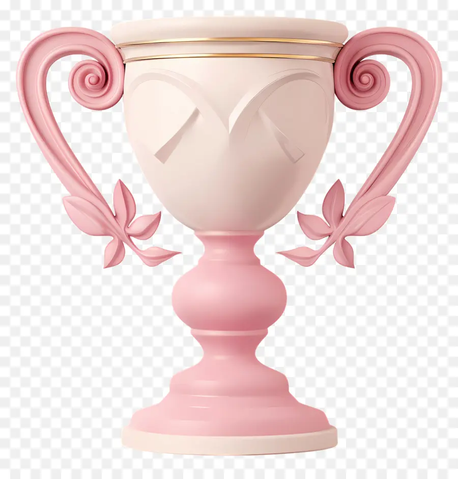 Coupe Gagnante，Trophée Rose PNG