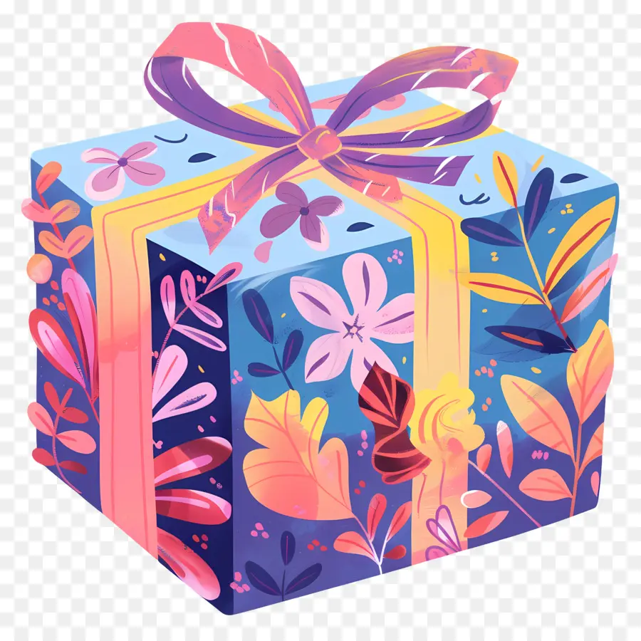 Coffret Cadeau，Coffret Cadeau Coloré PNG