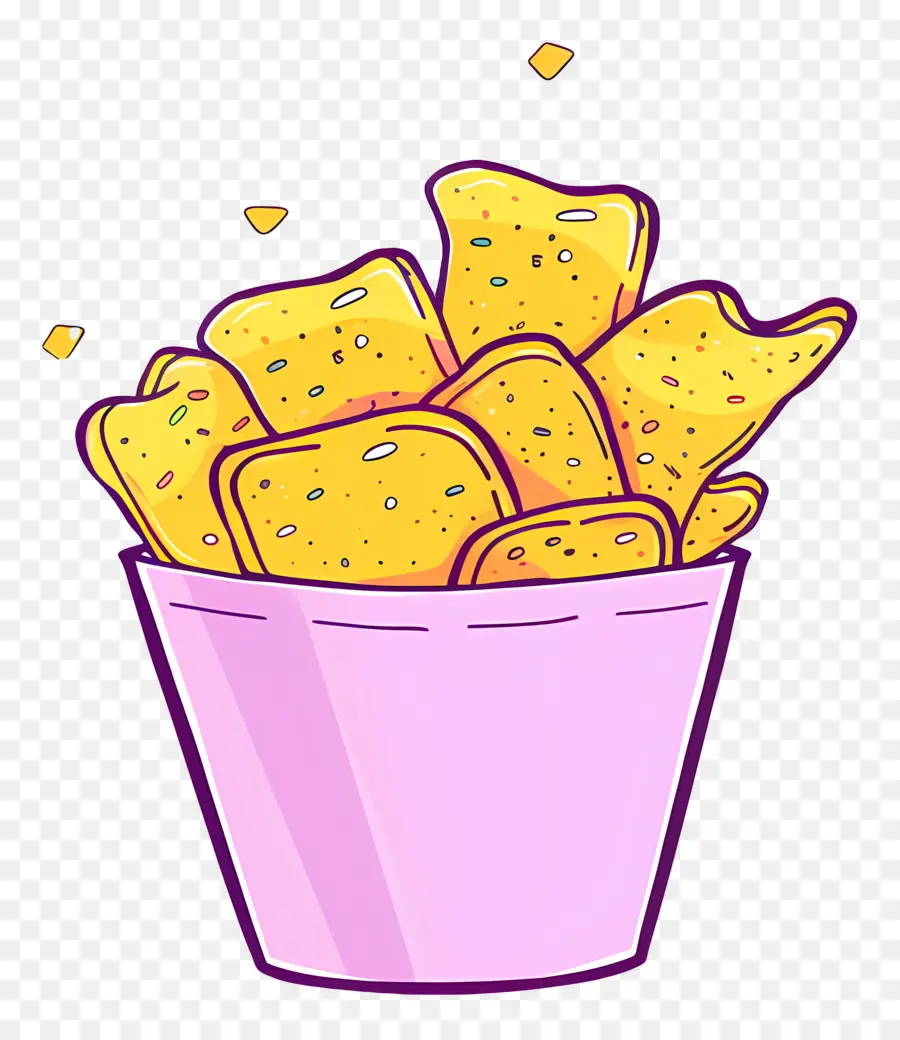 Chips Fraîches，Puces PNG