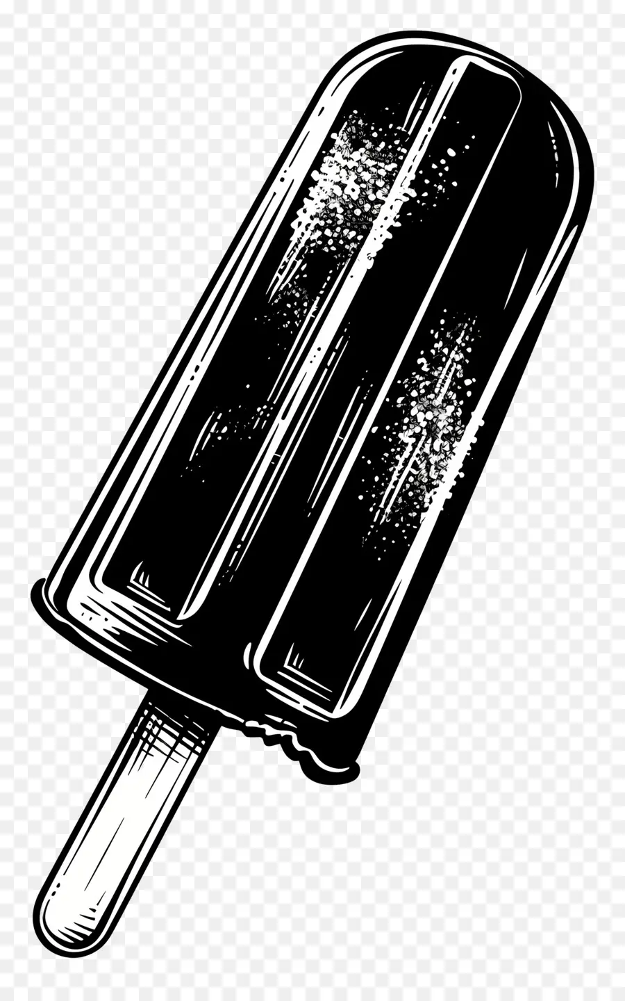 Glace Glacée，Glace Noire PNG