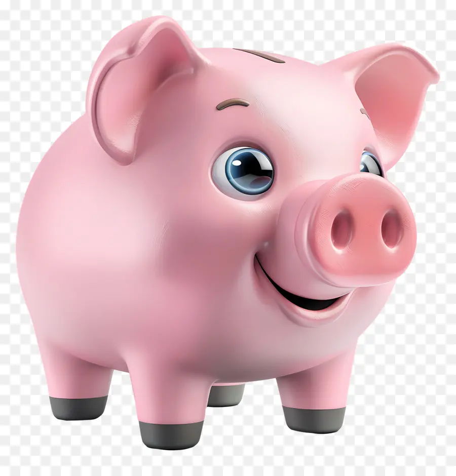 Cochon Rose，Tirelire PNG