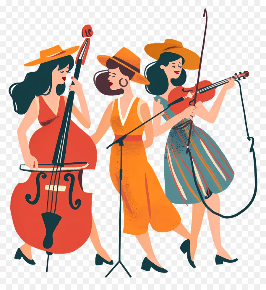 Musiciens，Instruments PNG