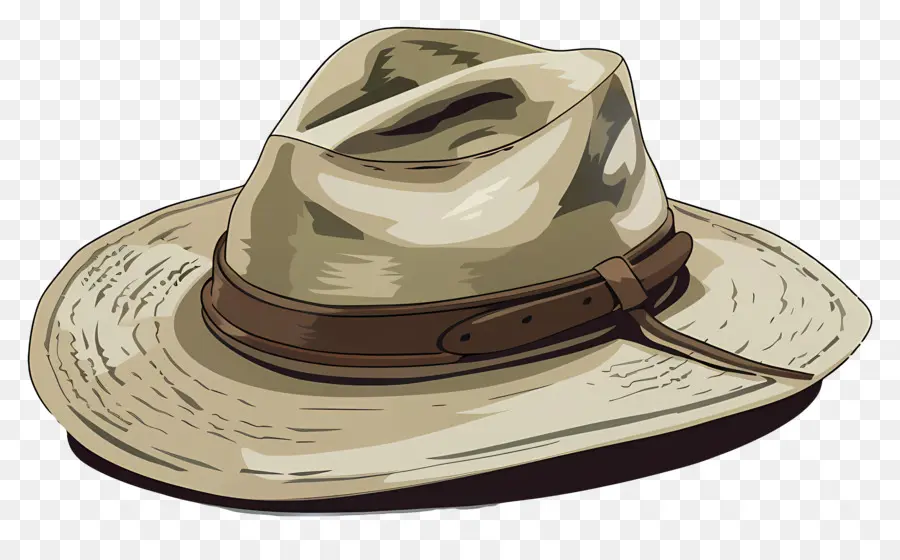 Chapeau Safari，Chapeau Blanc PNG