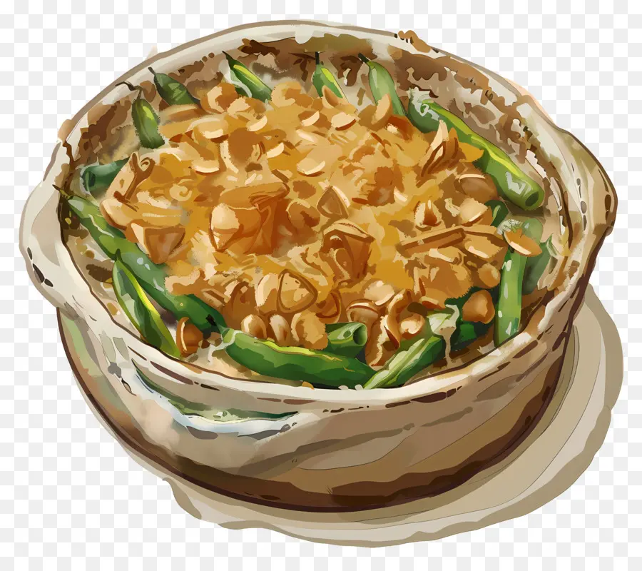 Casserole De Haricots Verts，Casserole PNG