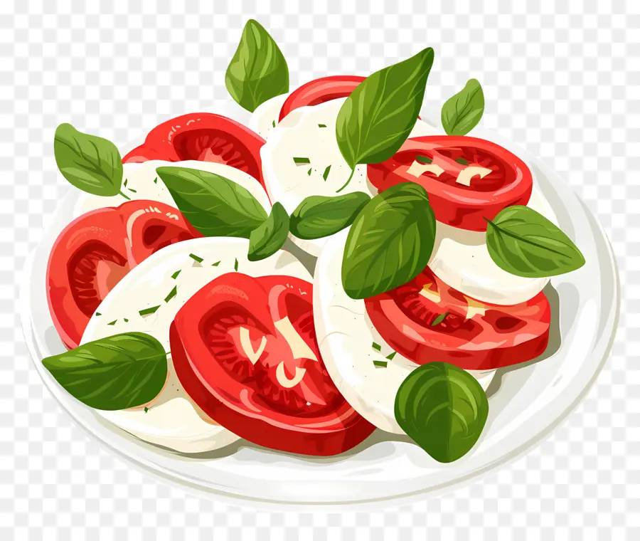 Salade Caprese，Tomate PNG