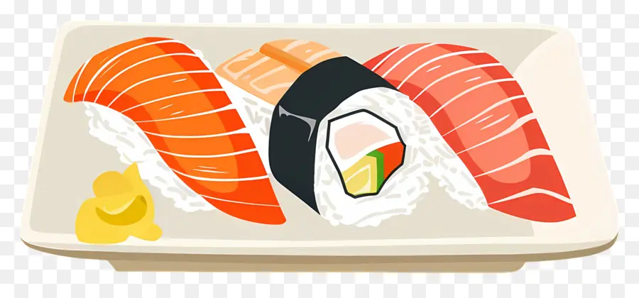 Sushis，Riz PNG