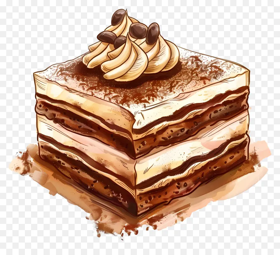 Gâteau Tiramisu，Tiramisu PNG