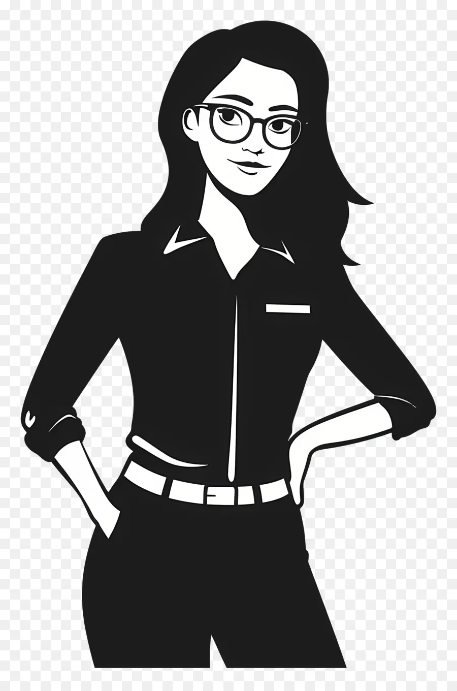 Femme，Femme En Noir PNG