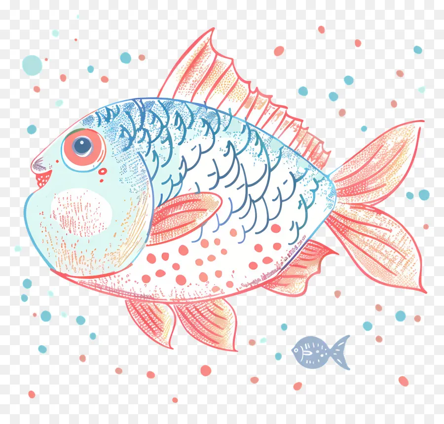 Poisson De Dessin Animé，Poisson Coloré PNG