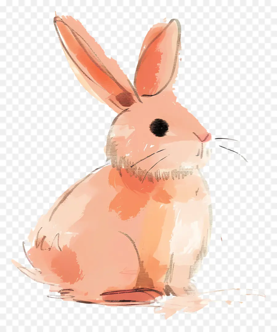 Lapin De Dessin Animé，Lapin Mignon PNG