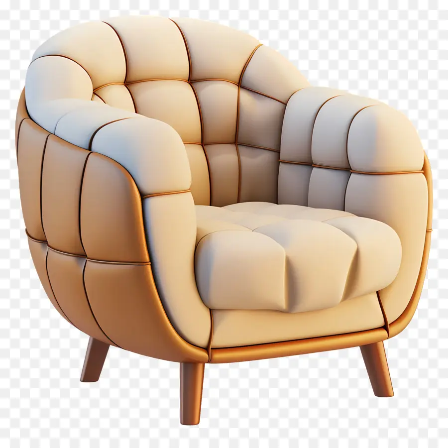 Fauteuil，Fauteuil Orange PNG