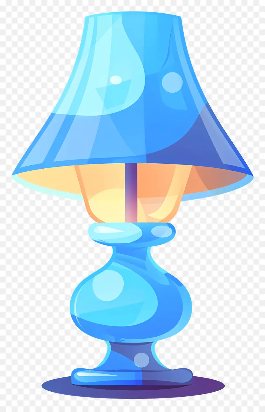 Lampe，Bleu PNG