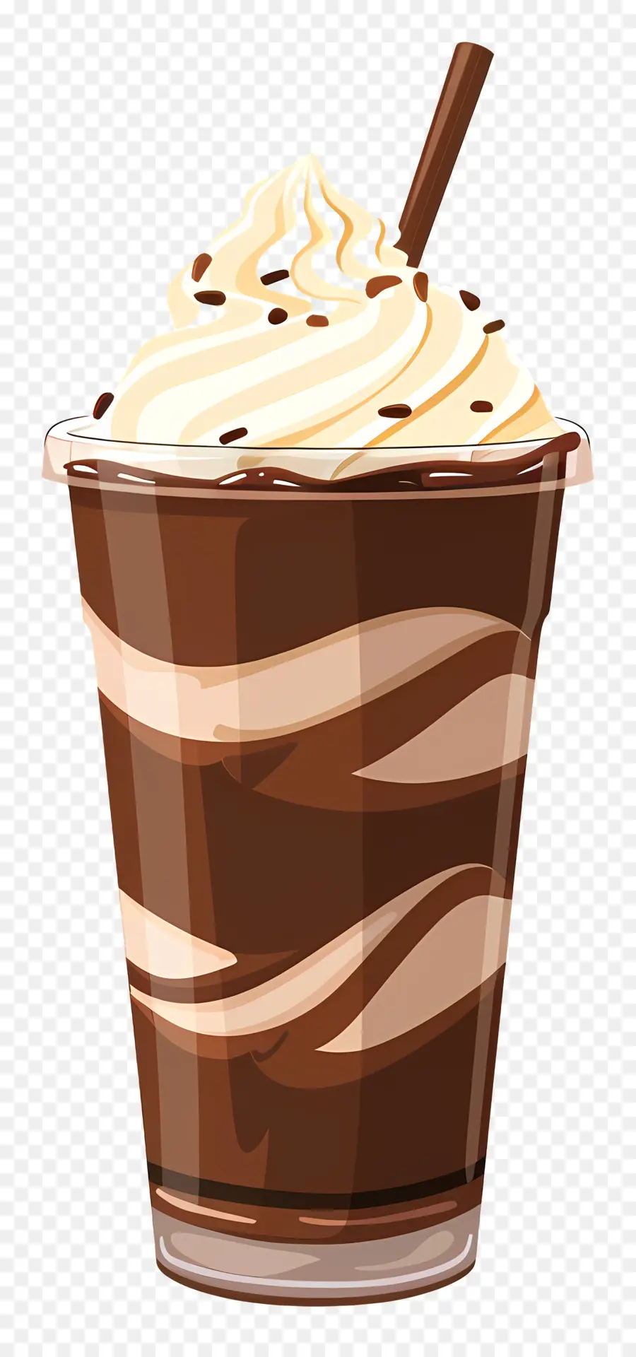 Boisson Au Chocolat，Milk Shake Au Chocolat PNG